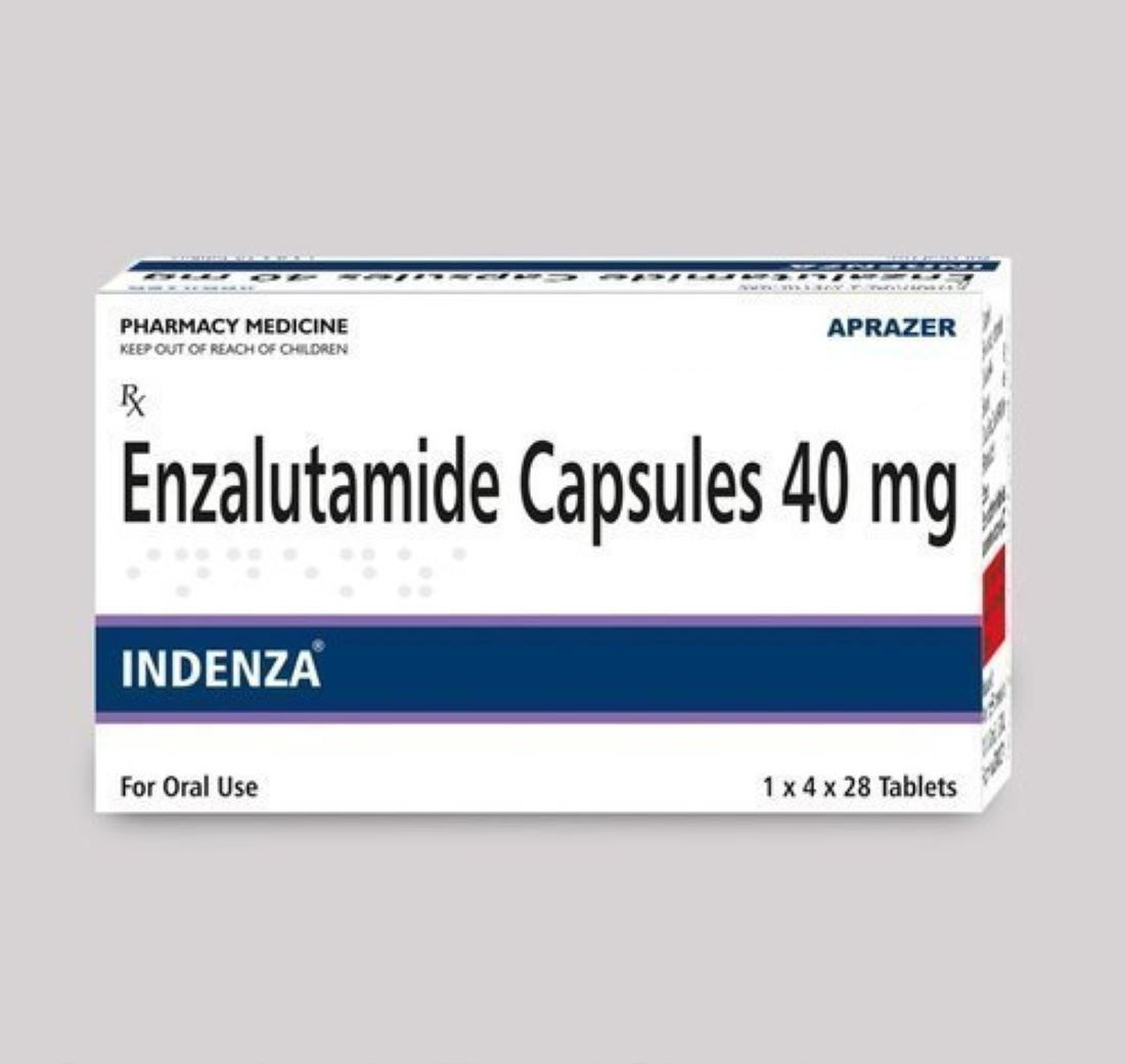 Indenza (Энзалутамид) 40 мг и 160 мг - капсулы и таблетки для лечения рака простаты